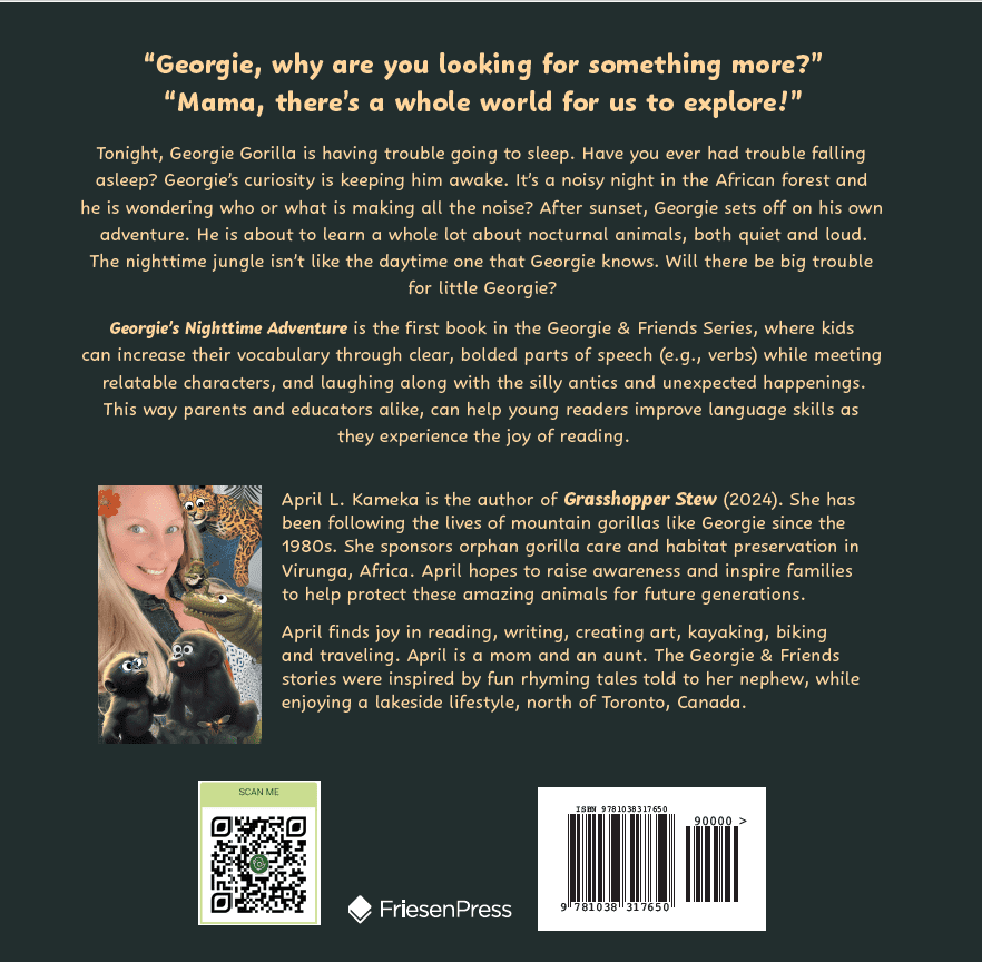 A back cover of the book george washington